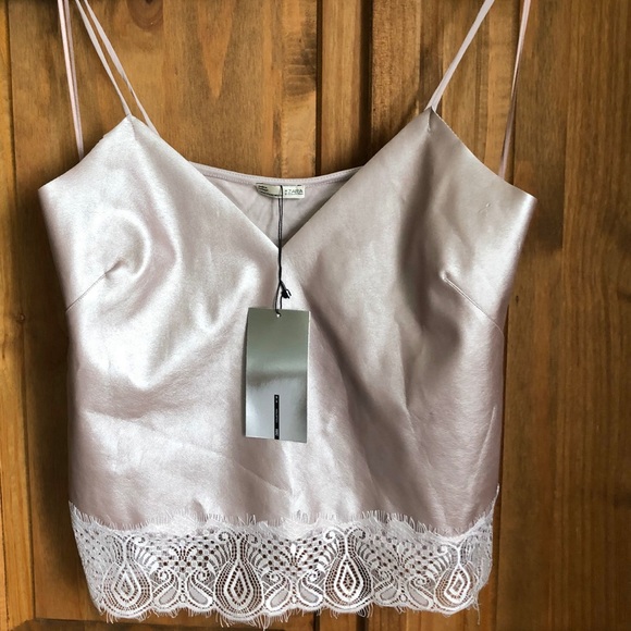Zara Pink Cami Top - Picture 1 of 3